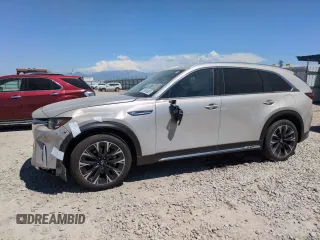 2024 Mazda CX-90 Premium с VIN JM3KKDHAXR1122757, выставлен на аукционе Copart как лот 59303025 с пробегом 15 881 миль миль и Списание • Salvage title. История ставок и продаж доступна на DreamBid. Изображение 1.