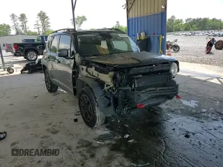 2017 Jeep Renegade Trailhawk z VIN ZACCJBCB6HPE38630, wystawiony jako Copart lot #54205235 z przebiegiem 84 745 mil mil oraz Szkoda całkowita • Salvage title. Historia ofert i sprzedaży dostępna na DreamBid. Obrazek 13.