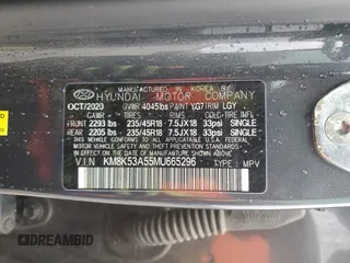 2021 Hyundai Kona Ultimate with VIN KM8K53A55MU665296, listed as a Copart auction lot 87856885 with 28,574 mi miles and Salvage Title. Bid and sale history available at carsss.com. Image 13.