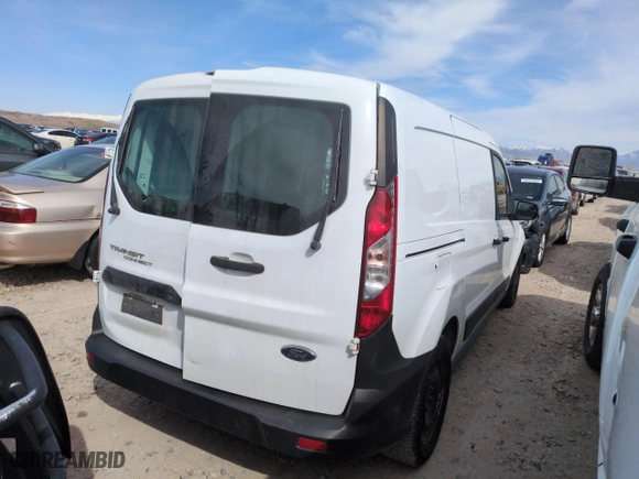 2021 Ford Transit Connect Van XL with VIN NM0LS7E2XM1501856, listed as a Copart auction lot 48002465 with 185,639 mi miles and Clean Title. Bid and sale history available at carsss.com. Image 3.