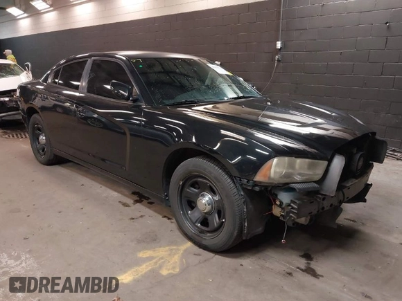 2012 Dodge Charger Police with VIN 2C3CDXAT6CH288100, listed as a IAAI auction lot 41982139 with 90,112 mi miles. Bid and sale history available at carsss.com. Image 1.