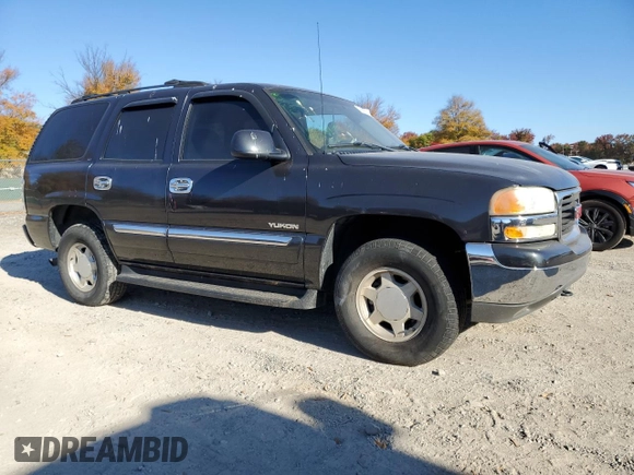 2004 GMC Yukon SLE with VIN 1GKEK13V24J236327, listed as a Copart auction lot 76896974 with 151,028 mi miles and Salvage Title. Bid and sale history available at carsss.com. Image 4.