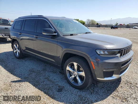 2022 Jeep Grand Cherokee Limited with VIN 1C4RJJBG0N8548285, listed as a Copart auction lot 55954665 with 72,674 mi miles and Salvage title. Bid and sale history available at DreamBid. Image 4.