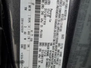 2016 Ford Focus SE z VIN 1FADP3F23GL405565, wystawiony jako Copart lot #60173935 z przebiegiem 82 167 mil mil oraz Szkoda całkowita • Salvage title. Historia ofert i sprzedaży dostępna na DreamBid. Obrazek 12.