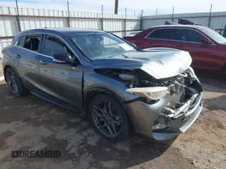 2019 Infiniti QX30 Luxe z VIN SJKCH5CP5KA010917, wystawiony jako IAAI lot #41791308 z przebiegiem 57 292 mil mil oraz . Historia ofert i sprzedaży dostępna na DreamBid. Obrazek 1.