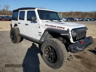 2020 Jeep Wrangler Unlimited Recon with VIN 1C4HJXFN1LW304404, listed as a Copart auction lot 81105414 with 58,863 mi miles and Clean title. Bid and sale history available at DreamBid. Image 4.