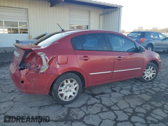2011 Nissan Sentra S with VIN 3N1AB6AP6BL730100, listed as a Copart auction lot 46476775 with 146,377 mi miles and Salvage Title. Bid and sale history available at DreamBid. Image 3.