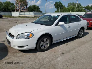 2012 Chevrolet Impala LS Retail with VIN 2G1WA5E3XC1237085, listed as a Copart auction lot 60803865 with 167,271 mi miles and Salvage title. Bid and sale history available at DreamBid. Image 1.