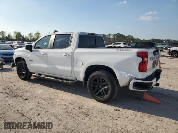 2023 Chevrolet Silverado 1500 RST with VIN 2GCUDEED2P1147143, listed as a Copart auction lot 50763795 with 37,194 mi miles and Salvage Title. Bid and sale history available at DreamBid. Image 2.