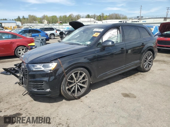 2022 Audi Q7 Prestige with VIN WA1VXBF70ND013584, listed as a Copart auction lot 54179315 with Not provided miles and Salvage title. Bid and sale history available at DreamBid. Image 1.
