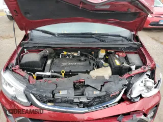 2018 Chevrolet Sonic LT z VIN 1G1JD5SH6J4104665, wystawiony jako Copart lot #55345805 z przebiegiem 45 607 mil mil oraz Szkoda całkowita • Salvage title. Historia ofert i sprzedaży dostępna na DreamBid. Obrazek 11.