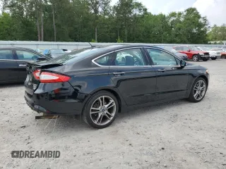 2016 Ford Fusion Titanium with VIN 3FA6P0D91GR108240, listed as a Copart auction lot 57614835 with 143,316 mi miles and Salvage title. Bid and sale history available at DreamBid. Image 3.