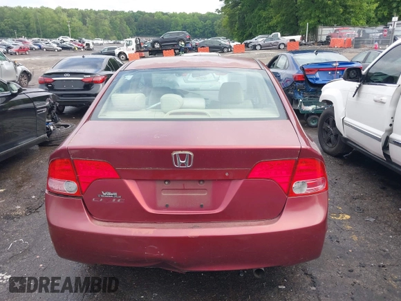 2008 Honda Civic LX z VIN 1HGFA16518L058985, wystawiony jako IAAI lot #42209026 z przebiegiem 140 395 mil mil oraz . Historia ofert i sprzedaży dostępna na DreamBid. Obrazek 16.