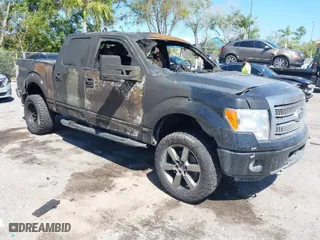2012 Ford F-150 XL with VIN 1FTFW1ET0CFA26603, listed as a IAAI auction lot 41738668 with 1 mi miles. Bid and sale history available at carsss.com. Image 1.