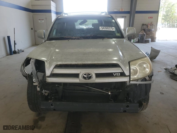 2004 Toyota 4Runner Limited with VIN JTEBT17R548012111, listed as a Copart auction lot 54269275 with 220,468 mi miles and Clean Title. Bid and sale history available at carsss.com. Image 5.