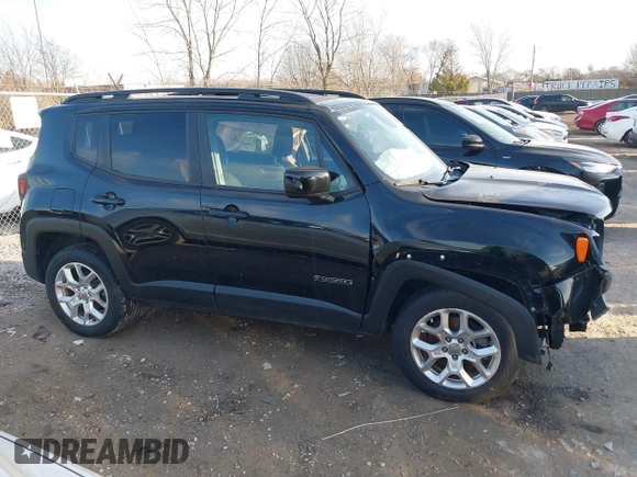 2016 Jeep Renegade Latitude with VIN ZACCJBBT0GPD97632, listed as a IAAI auction lot 38850330 with 28,518 mi miles and . Bid and sale history available at DreamBid. Image 13.