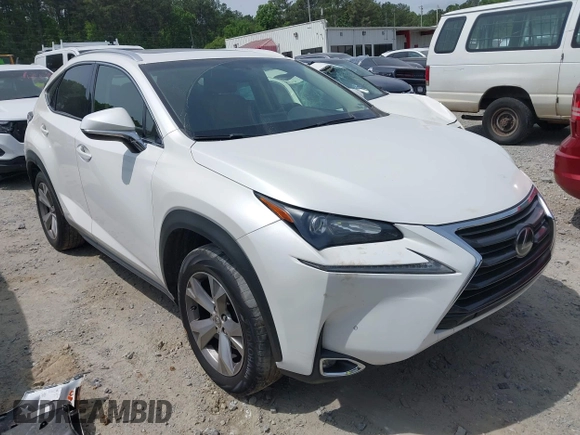 2017 Lexus NX 200t with VIN JTJYARBZXH2072658, listed as a IAAI auction lot 42220365 with 238,425 mi miles and . Bid and sale history available at DreamBid. Image 1.