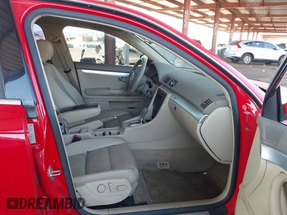 2006 Audi A4 2.0T with VIN WAUDF98E96A082749, listed as a IAAI auction lot 41614722 with 86,945 mi miles. Bid and sale history available at carsss.com. Image 5.