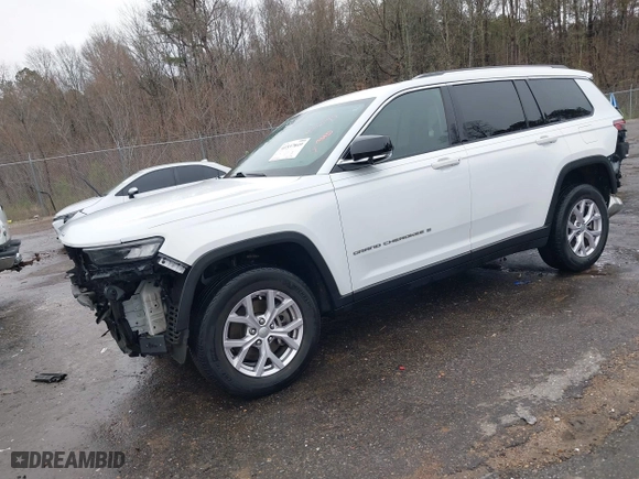 2022 Jeep Grand Cherokee L Limited with VIN 1C4RJJBG9N8574495, listed as a IAAI auction lot 41537849 with 59,565 mi miles. Bid and sale history available at carsss.com. Image 19.