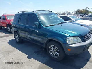 1998 Honda CR-V EX with VIN JHLRD1861WC052743, listed as a IAAI auction lot 42094346 with 232,958 mi miles. Bid and sale history available at carsss.com. Image 1.