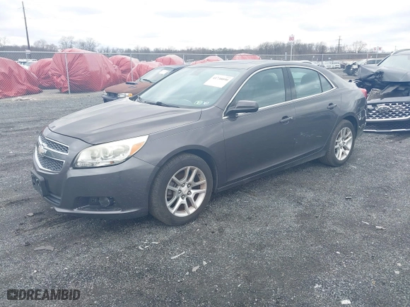 2013 Chevrolet Malibu ECO with VIN 1G11F5RRXDF106677, listed as a IAAI auction lot 41738890 with 101,924 mi miles. Bid and sale history available at carsss.com. Image 2.