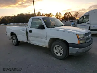 2004 Chevrolet Silverado 1500 LS with VIN 1GCEC14V74Z251317, listed as a Copart auction lot 79619084 with 227,917 mi miles and Salvage Title. Bid and sale history available at carsss.com. Image 4.