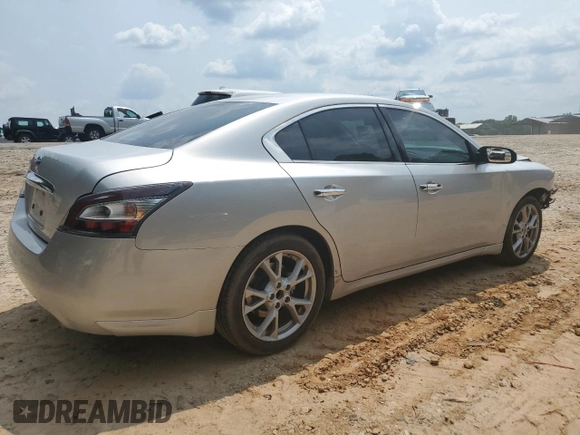 2014 Nissan Maxima S with VIN 1N4AA5AP8EC472503, listed as a Copart auction lot 58904955 with 73,422 mi miles and Salvage title. Bid and sale history available at DreamBid. Image 3.