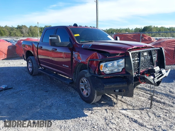 2023 Ram 2500 Big Horn with VIN 3C6UR5DLXPG617315, listed as a IAAI auction lot 41246001 with 39,513 mi miles. Bid and sale history available at carsss.com. Image 1.