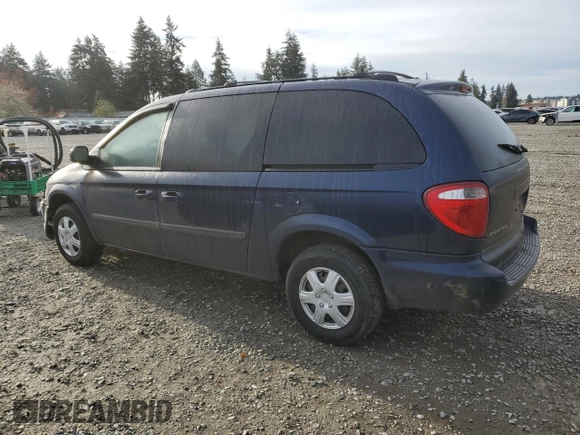2005 Dodge Caravan with VIN 1D4GP24R25B197329, listed as a Copart auction lot 52169725 with 0 mi miles and Non Repairable. Bid and sale history available at carsss.com. Image 2.