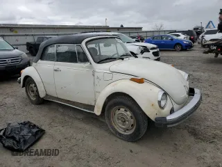 1978 Volkswagen Beetle with VIN 1582067349, listed as a Copart auction lot 47457725 with 346,185 mi miles and Salvage Title. Bid and sale history available at DreamBid. Image 4.