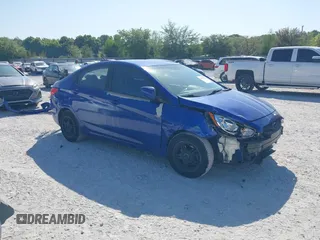 2013 Hyundai Accent GLS with VIN KMHCT4AE2DU499397, listed as a IAAI auction lot 42062751 with 111,217 mi miles. Bid and sale history available at carsss.com. Image 1.