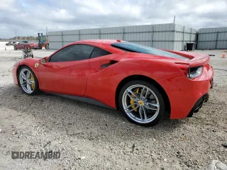 2016 Ferrari 488 z VIN ZFF79ALA0G0214884, wystawiony jako Copart lot #75584254 z przebiegiem 6149 mil mil oraz Szkody całkowita. Historia ofert i sprzedaży dostępna na DreamBid. Obrazek 2.