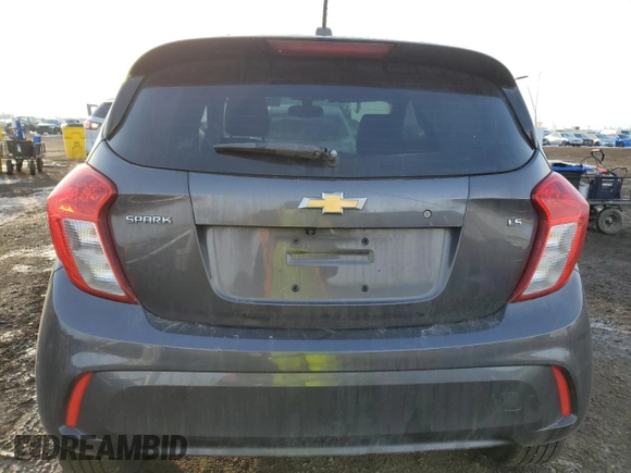 2016 Chevrolet Spark LS with VIN KL8CB6SA9GC620668, listed as a Copart auction lot 45796745 with 151,290 mi miles and Salvage Title. Bid and sale history available at carsss.com. Image 6.