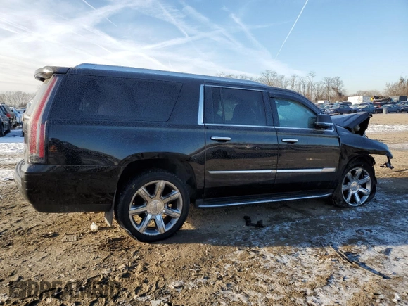 2017 Cadillac Escalade ESV Luxury z VIN 1GYS4HKJ0HR128578, wystawiony jako Copart lot #88101985 z przebiegiem 49 580 mil mil oraz Szkoda całkowita • Salvage title. Historia ofert i sprzedaży dostępna na DreamBid. Obrazek 3.