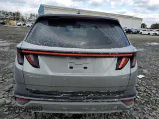 2025 Hyundai Tucson Limited with VIN 5NMJECDE5SH477605, listed as a Copart auction lot 42869465 with 5,569 mi miles and Salvage Title. Bid and sale history available at carsss.com. Image 6.