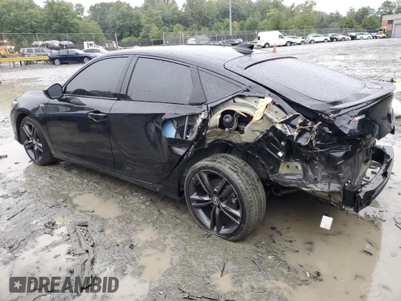2024 Acura Integra w/A-Spec Package with VIN 19UDE4H33RA013679, listed as a Copart auction lot 69057484 with 8,998 mi miles and Salvage Title. Bid and sale history available at carsss.com. Image 2.