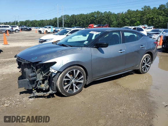 2018 Nissan Maxima S z VIN 1N4AA6APXJC403313, wystawiony jako Copart lot #55861785 z przebiegiem 146 963 mil mil oraz Szkoda całkowita • Salvage title. Historia ofert i sprzedaży dostępna na DreamBid. Obrazek 1.