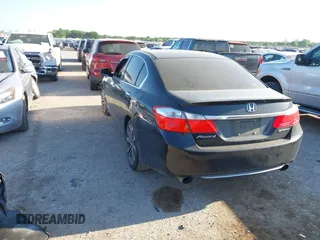 2015 Honda Accord Sport with VIN 1HGCR2F50FA024417, listed as a IAAI auction lot 42029652 with 150,888 mi miles and . Bid and sale history available at DreamBid. Image 3.