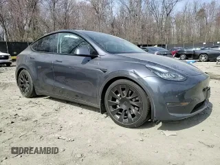 2022 Tesla Model Y Long Range with VIN 7SAYGDEE5NF366493, listed as a Copart auction lot 49874975 with 66,925 mi miles and Salvage Title. Bid and sale history available at DreamBid. Image 10.