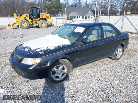2002 Mazda Protege DX with VIN JM1BJ225620493468, listed as a IAAI auction lot 41367071 with 139,976 mi miles and . Bid and sale history available at DreamBid. Image 2.