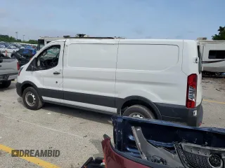 2021 Ford Transit Cargo with VIN 1FTBR1Y80MKA66332, listed as a Copart auction lot 60969155 with 160,742 mi miles and Salvage title. Bid and sale history available at DreamBid. Image 2.