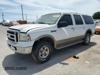 2005 Ford Excursion Eddie Bauer с VIN 1FMNU45S55EB52633, выставлен на аукционе Copart как лот 56335435 с пробегом Не указан миль и Чистый • Clean title. История ставок и продаж доступна на DreamBid. Изображение 1.