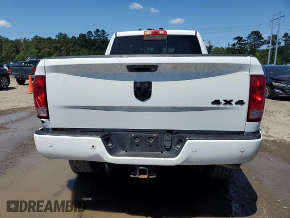 2017 Ram 2500 SLT with VIN 3C6UR5DL7HG716627, listed as a Copart auction lot 52193915 with 258,751 mi miles and Salvage title. Bid and sale history available at DreamBid. Image 6.