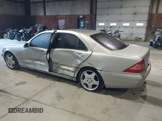 2003 Mercedes-Benz S 500 with VIN WDBNG84J93A360917, listed as a IAAI auction lot 39171730 with 134,495 mi miles and . Bid and sale history available at DreamBid. Image 3.