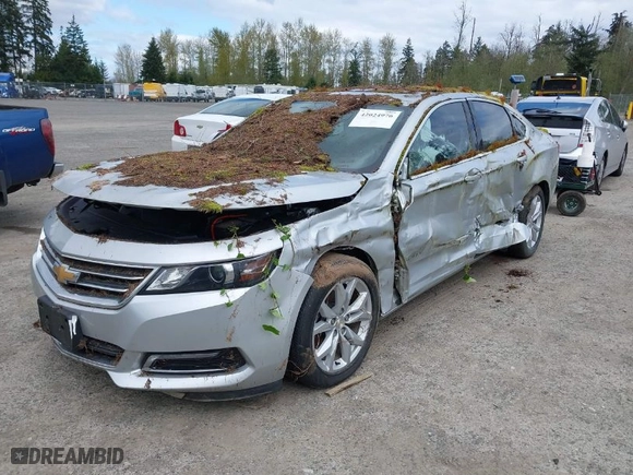 2018 Chevrolet Impala LT with VIN 2G1105S39J9170902, listed as a IAAI auction lot 42024976 with 1 mi miles. Bid and sale history available at carsss.com. Image 2.