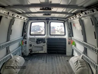 2020 Chevrolet Express Cargo with VIN 1GCWGAFG3L1253909, listed as a Copart auction lot 51053565 with 151,351 mi miles and Clean title. Bid and sale history available at DreamBid. Image 10.