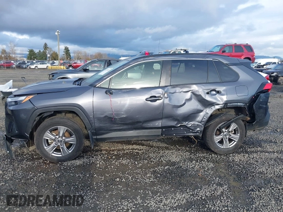 2023 Toyota RAV4 Hybrid XLE with VIN JTMRWRFV2PD201561, listed as a IAAI auction lot 41576987 with 30,417 mi miles. Bid and sale history available at carsss.com. Image 6.
