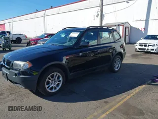2004 BMW X3 2.5i with VIN WBXPA73444WB26471, listed as a IAAI auction lot 41702540 with 161,894 mi miles. Bid and sale history available at carsss.com. Image 2.