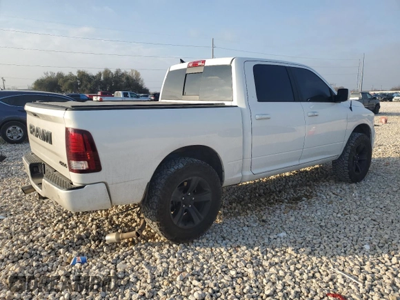 2018 Ram 1500 Night with VIN 1C6RR7MT1JS274220, listed as a Copart auction lot 48880025 with 178,655 mi miles and Salvage Title. Bid and sale history available at carsss.com. Image 3.