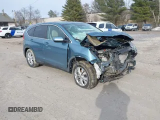 2014 Honda CR-V EX z VIN 5J6RM4H51EL072313, wystawiony jako IAAI lot #41770141 z przebiegiem 199 375 mil mil oraz . Historia ofert i sprzedaży dostępna na DreamBid. Obrazek 1.
